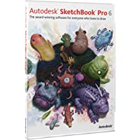 Autodesk SketchBook Pro 6 - Software de gráficos (1 usuario(s)- Full- 1024 MB- 1000 MHz- 1024 x 768 128 MB VRAM- ENG)